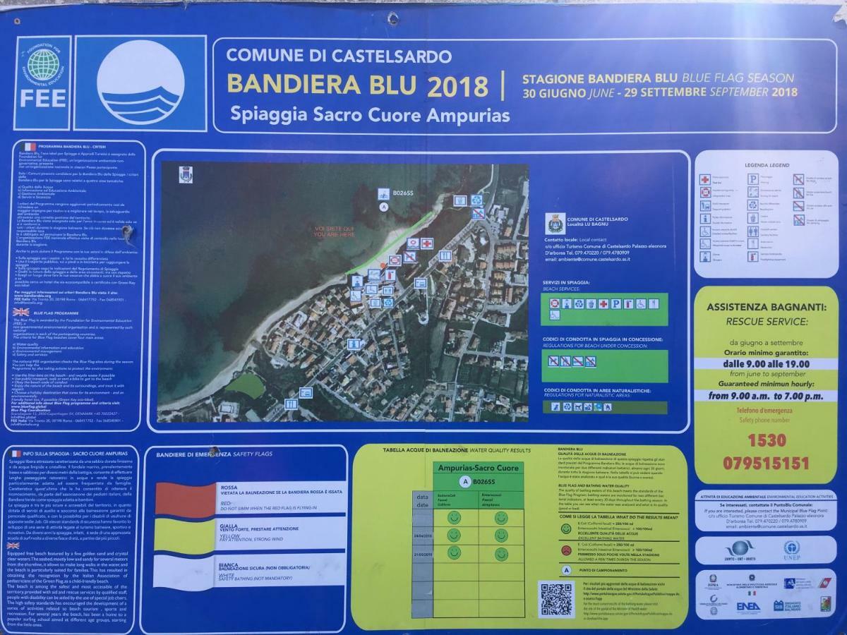 Appartamento Aria 150M Dal Mare Castelsardo Eksteriør billede